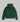 SPORTY HOA LOGO ZIP HOODIE RACING GREEN